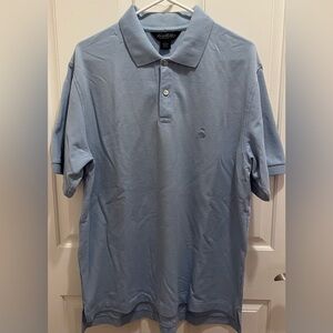 Brooks Brothers Pique Polo Light Blue Size Large